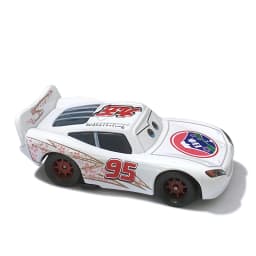 Cars Anime Character White DocHudson And White Fillmore Alloy Diecast 1:55 Scale Toy Car Model Children's Birthday Gift