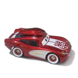 Cars Anime Character White DocHudson And White Fillmore Alloy Diecast 1:55 Scale Toy Car Model Children's Birthday Gift