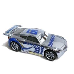 Cars Anime Character White DocHudson And White Fillmore Alloy Diecast 1:55 Scale Toy Car Model Children's Birthday Gift
