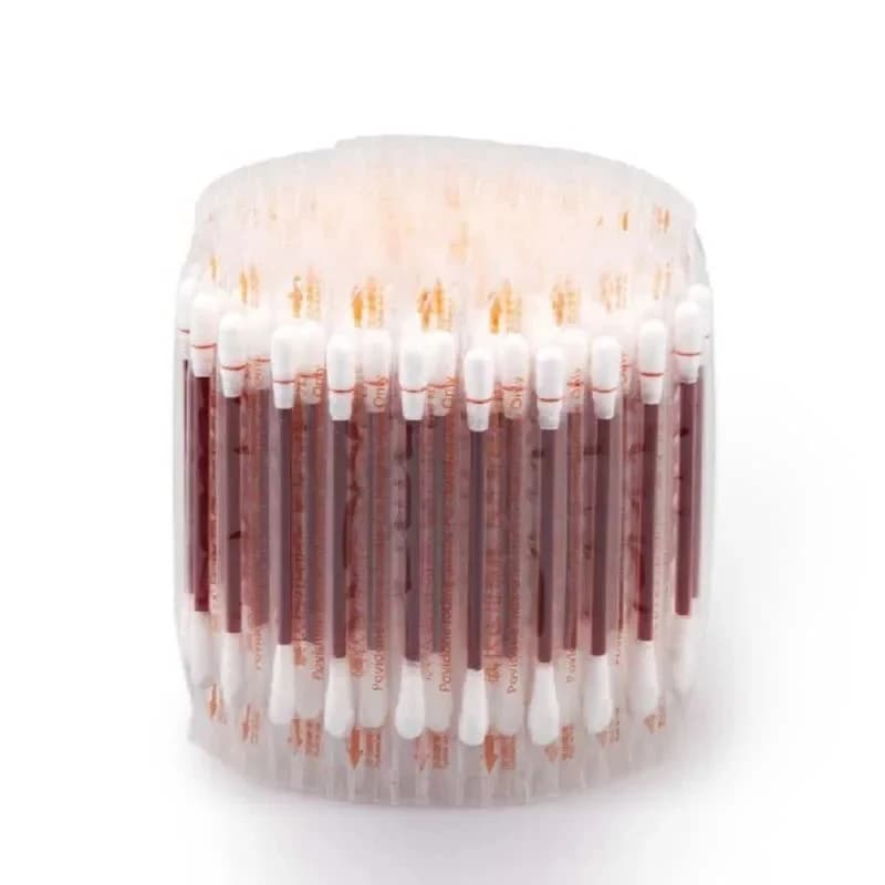 30Pcs/Lot Medical Disposable Disinfectant Swabs, Alcohol & Iodine Cotton Sticks for Emergency First Aid