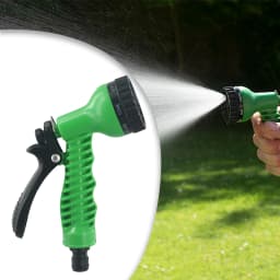 High Pressure Sprayer Plastic Garden Hose Spray Nozzle With 7-Function Sprays Garden Irrigation Water Pipe Sprinkler Head