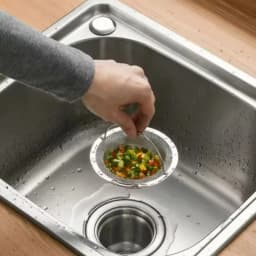 1Pc Stainless Steel Kitchen Sink Filter, Garbage Food Residue/Hair Catcher, Keep Your Bathtub
