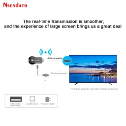 Anycast M100 5G 2.4 4K HD Wireless TV Stick Adapter Any Cast Wifi Display Dongle for DLNA AirPlay TV Receiver for IOS Android PC