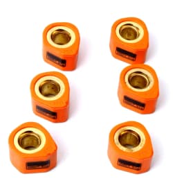 6PC Racing Variator Roller Weights 20x15mm 8g 10g 13g 15g 19g For Suzuki Burgman K2 K6 Uc Epicuro Ux Sixteen K8 125cc 150cc