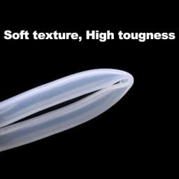 5/10M Food Grade Transparent Silicone Rubber Hose ID 0.5 1 2 3 4 5 6 7 8 9 10 MM OD Flexible Nontoxic Silicone Tube Clear Soft