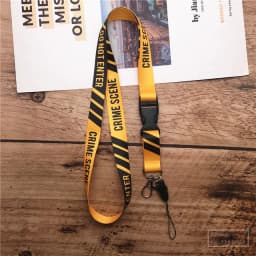 2 in 1 Mobile Phone Lanyard Key Ring Sling Badge Neckband Keychain Anti-Lost Badges ID Cell Phone Rope Neck Straps