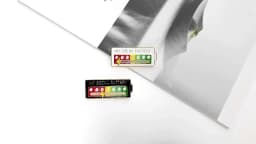 FTCY 2pcs My Social Battery Brooch For Women Men Creative Slideable Mood Pins Back-to-school Season Jewelry
