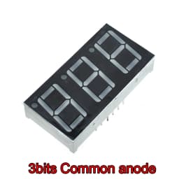 0.56inch LED display 7 Segment 1 Bit/2 Bit/3 Bit/4 Bit Digit Tube Red Common Cathode / Anode Digital 0.56 inch led 7segment