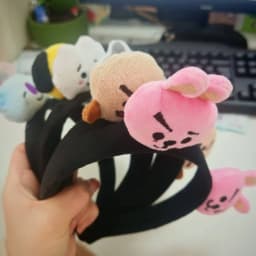 BT21 Idol Korean Cartoon Headband Hair Accessory Hair Decoration Celebrity Merchandise Cute Support Accessory 2026
