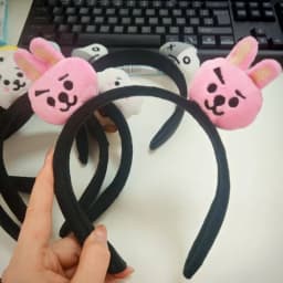BT21 Idol Korean Cartoon Headband Hair Accessory Hair Decoration Celebrity Merchandise Cute Support Accessory 2026