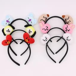 BT21 Idol Korean Cartoon Headband Hair Accessory Hair Decoration Celebrity Merchandise Cute Support Accessory 2026