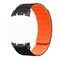 Magnetic Silicone Band for Samsung Galaxy Watch Ultra 2025 47mm Bracelet for Galaxy 8 40mm 44mm/8 Classic 46mm Sports Strap