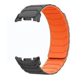 Magnetic Silicone Band for Samsung Galaxy Watch Ultra 2025 47mm Bracelet for Galaxy 8 40mm 44mm/8 Classic 46mm Sports Strap