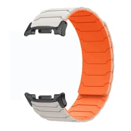 Magnetic Silicone Band for Samsung Galaxy Watch Ultra 2025 47mm Bracelet for Galaxy 8 40mm 44mm/8 Classic 46mm Sports Strap