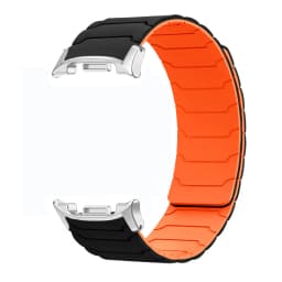 Magnetic Silicone Band for Samsung Galaxy Watch Ultra 2025 47mm Bracelet for Galaxy 8 40mm 44mm/8 Classic 46mm Sports Strap