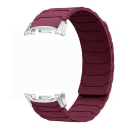 Magnetic Silicone Band for Samsung Galaxy Watch Ultra 2025 47mm Bracelet for Galaxy 8 40mm 44mm/8 Classic 46mm Sports Strap