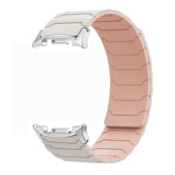 Magnetic Silicone Band for Samsung Galaxy Watch Ultra 2025 47mm Bracelet for Galaxy 8 40mm 44mm/8 Classic 46mm Sports Strap