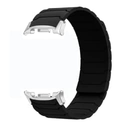 Magnetic Silicone Band for Samsung Galaxy Watch Ultra 2025 47mm Bracelet for Galaxy 8 40mm 44mm/8 Classic 46mm Sports Strap