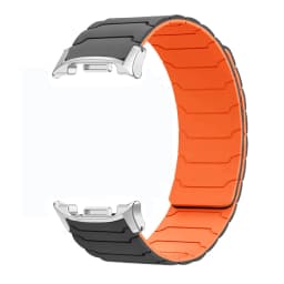Magnetic Silicone Band for Samsung Galaxy Watch Ultra 2025 47mm Bracelet for Galaxy 8 40mm 44mm/8 Classic 46mm Sports Strap
