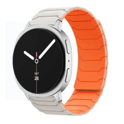 Magnetic Silicone Band for Samsung Galaxy Watch Ultra 2025 47mm Bracelet for Galaxy 8 40mm 44mm/8 Classic 46mm Sports Strap
