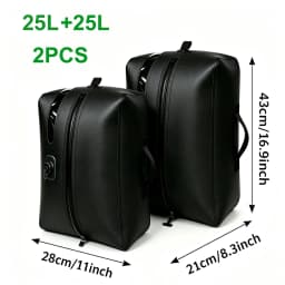 Automatic Vacuum Bag(Air Pump inside) Reusable Storage Bag Folding Outdoor Travel Compression Bag for Suitcases Backpack Luggage