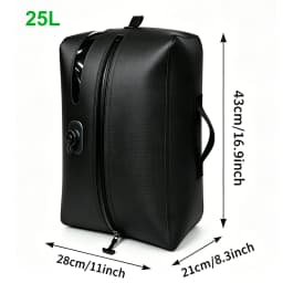 Automatic Vacuum Bag(Air Pump inside) Reusable Storage Bag Folding Outdoor Travel Compression Bag for Suitcases Backpack Luggage