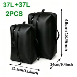 Automatic Vacuum Bag(Air Pump inside) Reusable Storage Bag Folding Outdoor Travel Compression Bag for Suitcases Backpack Luggage