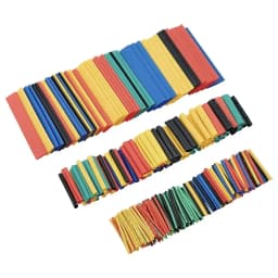 580PCS 2: 1 Cable Shrink Tube Kit Heat Assorted Pack Thermoretractile Insulation Sleeving Cable Wire Shrink Wrapping for DIY