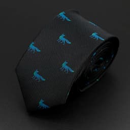 Trendy Design Men's Microfiber Jacquard Necktie Animal Plant Skull Flower Woven Tie Wedding Party Father's Day Birthday Gift