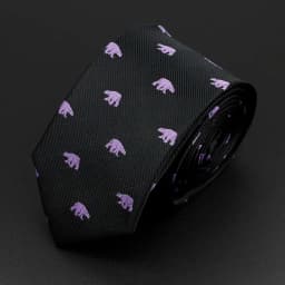 Trendy Design Men's Microfiber Jacquard Necktie Animal Plant Skull Flower Woven Tie Wedding Party Father's Day Birthday Gift