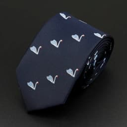 Trendy Design Men's Microfiber Jacquard Necktie Animal Plant Skull Flower Woven Tie Wedding Party Father's Day Birthday Gift