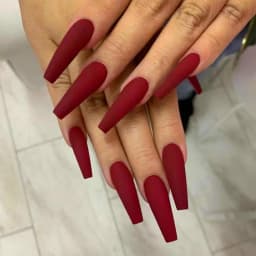 24pcs False Nails Solid Color Long Ballet Fake Nails Full Cover Coffin Nail Tips Press On Nails Kit With Glue Detachable