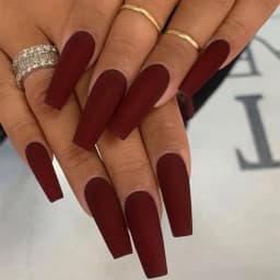24pcs False Nails Solid Color Long Ballet Fake Nails Full Cover Coffin Nail Tips Press On Nails Kit With Glue Detachable