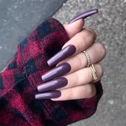 24pcs False Nails Solid Color Long Ballet Fake Nails Full Cover Coffin Nail Tips Press On Nails Kit With Glue Detachable