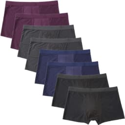 8pcs/Lot Panties Underwear Boxer Men's Sexy Mesh Male Shorts Transparent Plus Large Size 6xl 7xl 8xl Trunks for Man