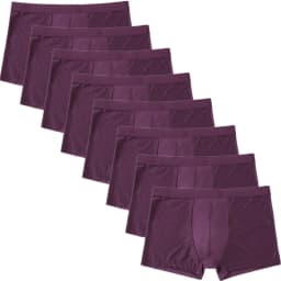 8pcs/Lot Panties Underwear Boxer Men's Sexy Mesh Male Shorts Transparent Plus Large Size 6xl 7xl 8xl Trunks for Man