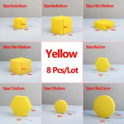Foam Cube Photography Backdrops Props 10Colors Waterproof Photo Background Decoration Still Life Photographic Studio Accessories
