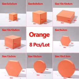 Foam Cube Photography Backdrops Props 10Colors Waterproof Photo Background Decoration Still Life Photographic Studio Accessories