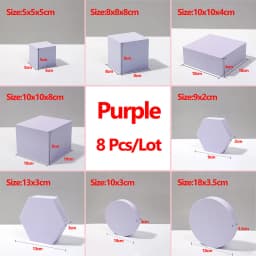 Foam Cube Photography Backdrops Props 10Colors Waterproof Photo Background Decoration Still Life Photographic Studio Accessories