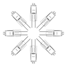 10pcs 12V G4 Halogen Bulb 12v G4 Bulb G4 Halogen Bulb Warm White Bulb Beads Crystal Lamp Halogen Bulb 5W/10W/20W/35W/50W