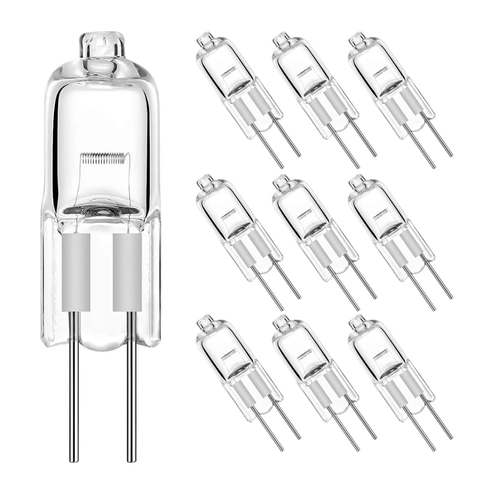 10pcs 12V G4 Halogen Bulb 12v G4 Bulb G4 Halogen Bulb Warm White Bulb Beads Crystal Lamp Halogen Bulb 5W/10W/20W/35W/50W