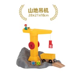 Wooden Train Tracks Scene Accessories Wooden Double Platform Gas Station Airplane Airport Educational DIY Toys For Children