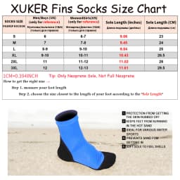 Neoprene Fin Socks for Sand Beach Volleyball Soccer Thin Polyester Uppers 1.5mm Neoprene Soles Sun Protection Water Shoes