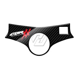For Honda CBR1100XX 1996-2006 3D Carbon-look Upper Triple Yoke Defender