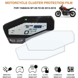 for Yamaha MT-09 FZ-09 Cluster Scratch Cluster Screen Protection Film Protector MT09 MT 09 FZ09 FZ 09 Motorcycle Accessories