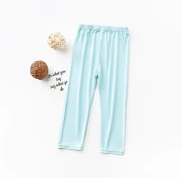 Summer Clothes Baby Girl Pants Children Cropped Pants Candy Color Calf-Length Girls Leggings Skinny Kids Trousers 2-12 Yrs