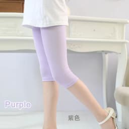 Summer Clothes Baby Girl Pants Children Cropped Pants Candy Color Calf-Length Girls Leggings Skinny Kids Trousers 2-12 Yrs