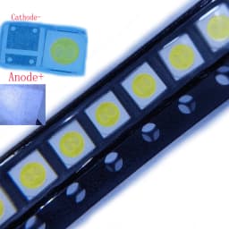 500PCS/Lot SMD LED 3030 6V 2W Cold White High Power For TV Backlight Application