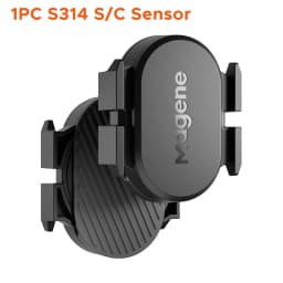 Magene S3+ Speed Cadence Sensor ANT Bluetooth Computer Speedmeter Dual Sensor Bike Accessories Compatible with WahooOnelap Zwift