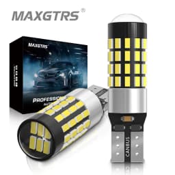 2x High Power T10 194 920 912 921 168 LED Canbus Extreme Bright 54 SMD 4014 Chip Bulbs Car Parking Backup Reverse Wide Lights